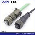 MIL-C-5015 Military Connector Molding Connector 2pin Sensorstecker MS3106A10SL-4